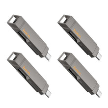 Заредете изображение във визуализатора на галерията – HOCO pendrive USB A + USB C UD15 128GB USB3.2
