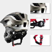 Заредете изображение във визуализатора на галерията – Children's bicycle helmet with detachable visor Rockbros TT-32SBTG-S size S - gray
