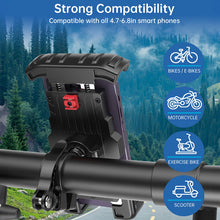 Заредете изображение във визуализатора на галерията – Choetech H067 adjustable bicycle holder - gray

