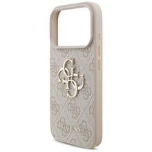 Заредете изображение във визуализатора на галерията – GUESS case for IPHONE 18 Pro / 17 Pro GUE005597 (4G PU Big Logo) pink
