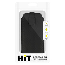 Заредете изображение във визуализатора на галерията – HIT Pouch Case (Size XXL) for Samsung S23 Ultra/S22 Ultra/M33/M23/A14 5G/Xiaomi Redmi 12C design 4 black
