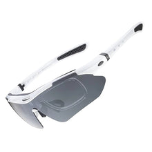 Заредете изображение във визуализатора на галерията – Rockbros 10142 photochromic UV400 cycling glasses - white
