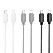 Заредете изображение във визуализатора на галерията – HOCO cable Type C to Lightning PD 27W X113 1 m white
