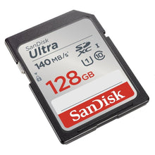 Заредете изображение във визуализатора на галерията – SANDISK карта памет ULTRA SDXC 128GB 140MB/s
