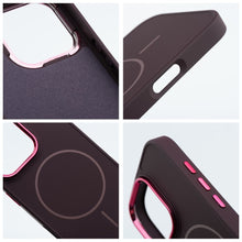 Заредете изображение във визуализатора на галерията – FRAME MAG COVER Case compatible with MagSafe for IPHONE 14 PRO MAX purple
