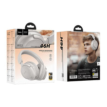Заредете изображение във визуализатора на галерията – HOCO wire headphones bluetooth W53 gray
