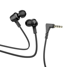 Заредете изображение във визуализатора на галерията – HOCO wire earphones Jack 3,5 mm with microphone M86 black
