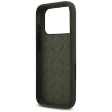 Заредете изображение във визуализатора на галерията – GUESS case for IPHONE 17 Pro GUHCP17LSC4GSMA (Silicone W/ Big 4G Script) khaki
