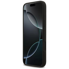 Заредете изображение във визуализатора на галерията – KARL LAGERFELD case for IPHONE 17 Pro Max compatible with MagSafe KLHMP17XSKCGRGOK (Silicone W/ K&amp;C Sketch &amp; Logo) black
