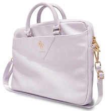 Заредете изображение във визуализатора на галерията – Guess Triangle 4G bag for a 16" laptop - purple
