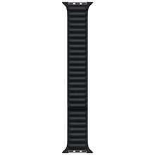 Заредете изображение във визуализатора на галерията – Apple ML823AM/A magnetic leather strap for Apple Watch 45 / 42 mm M/L - black
