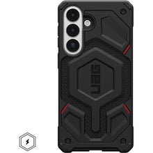 Заредете изображение във визуализатора на галерията – UAG Urban Armor Gear case MONARCH PRO with built-in magnet for SAMSUNG S26 Plus kevlar black
