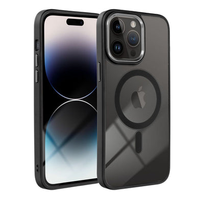 COLOR EDGE MAG COVER case compatible with MagSafe for IPHONE 17 black