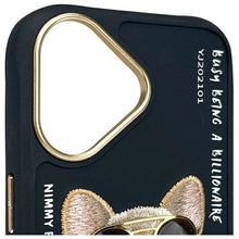 Заредете изображение във визуализатора на галерията – NIMMY case GLASSES COOL DOG for IPHONE 16 black
