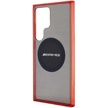 Заредете изображение във визуализатора на галерията – AMG Transparent Bicolor MagSafe case for Samsung Galaxy S24 Ultra - black
