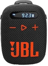 Заредете изображение във визуализатора на галерията – Wireless speaker JBL Wind 3 with handlebar holder black and orange
