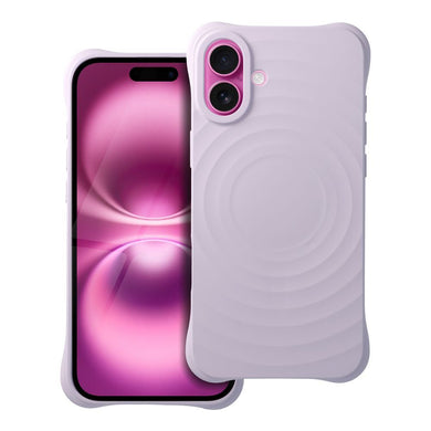 Гръб Silicone Zephyr Mag Cover съвместим с MagSafe за IPHONE 16 PLUS lilac