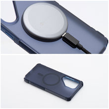 Заредете изображение във визуализатора на галерията – Case for Samsung S25 FE / S26 FE Forcell F-Protect BumperX Premium compatible with MagSafe navy blue

