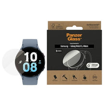 Заредете изображение във визуализатора на галерията – Antibacterial PanzerGlass Screen Protector for Samsung Galaxy Watch Classic 5 44 mm
