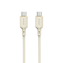 Заредете изображение във визуализатора на галерията – Dudao L7SCC USB-C - USB-C cable 100W 1m - beige
