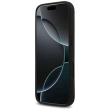 Заредете изображение във визуализатора на галерията – GUESS case for IPHONE 17 Pro GUHCP17LSC4GSMK (Silicone W/ Big 4G Script) black
