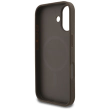 Заредете изображение във визуализатора на галерията – GUESS case for IPHONE 17 compatible with MagSafe GUHMP17SG4GFRW (PU 4G Ring Classic Logo) brown
