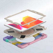 Заредете изображение във визуализатора на галерията – Tech-Protect X-Armor case for iPad 10.2" 7 / 8 / 9 2019-2021 - pink and blue
