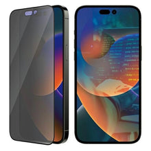 Заредете изображение във визуализатора на галерията – PanzerGlass Ultra-Wide Fit Tempered Glass Antibacterial Privacy with Positioner for iPhone 14 Pro Max
