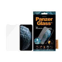 Заредете изображение във визуализатора на галерията – PanzerGlass Pro Standard Super+ antibacterial tempered glass for iPhone X / XS / 11 Pro
