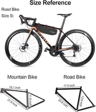 Заредете изображение във визуализатора на галерията – Rockbros AS-043 bicycle bag with Velcro 3l - black
