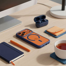Заредете изображение във визуализатора на галерията – ROAR case MAG BUMPER compatible with MagSafe for IPHONE 18 Pro Max / 17 Pro Max navy blue
