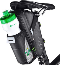 Заредете изображение във визуализатора на галерията – Rockbros C7-1 waterproof bicycle bag with saddle mounting 1.5l - black
