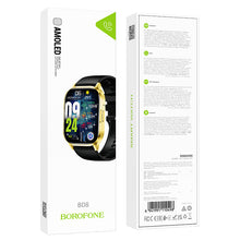 Заредете изображение във визуализатора на галерията – Borofone Smartwatch BD8 Amoled black
