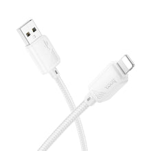Заредете изображение във визуализатора на галерията – HOCO cable USB A to Lightning 2,4A X113 1 m white
