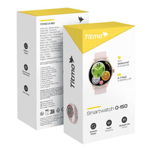 Заредете изображение във визуализатора на галерията – Smartwach TITMO O-150 (AMOLED, bluetooth call) pink
