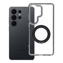 Заредете изображение във визуализатора на галерията – Case for Samsung S26 ULTRA Frame Circle Stand compatible with MagSafe black
