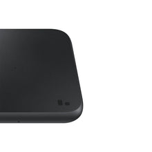 Заредете изображение във визуализатора на галерията – Samsung Duo Pad inductive charger with EP-P1300TBEGEU Qi 9W wall charger - black
