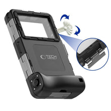 Заредете изображение във визуализатора на галерията – Tech-Protect Waterproof Case waterproof IPX8 for smartphones 4.7-6.7" - black
