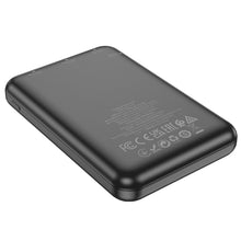 Заредете изображение във визуализатора на галерията – HOCO powerbank 5000 mAh 2A J115 black
