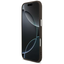 Заредете изображение във визуализатора на галерията – GUESS case fir IPHONE 17 Air GUHCP17MP4G4SMCW (4G PU Leather Case with Big 4G AND Classic Logo and Silver Metal Camera Frame) brown
