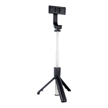 Заредете изображение във визуализатора на галерията – Selfie stick with wireless remote control tripod F07 black
