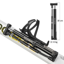 Заредете изображение във визуализатора на галерията – Rockbros 42322821001 floor bicycle pump - black
