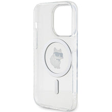 Заредете изображение във визуализатора на галерията – Karl Lagerfeld IML Choupette MagSafe case for iPhone 14 Pro Max - transparent
