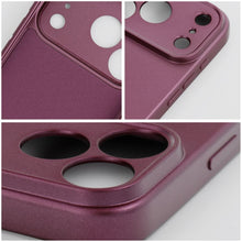 Заредете изображение във визуализатора на галерията – Case for iPhone 18 Pro / 17 Pro Metallic dark cherry

