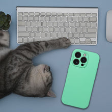 Заредете изображение във визуализатора на галерията – Case SILICONE 2mm for IPHONE 16 Plus compatible with MagSafe mint
