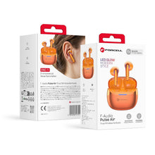 Заредете изображение във визуализатора на галерията – Forcell F-Audio Pulse Air ENC Wireless In-Ear TWS Earbuds gold
