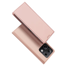 Заредете изображение във визуализатора на галерията – Dux Ducis Skin Pro case with flap and card slot for Xiaomi Redmi Note 13 5G - pink

