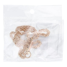 Заредете изображение във визуализатора на галерията – CHAIN #43 Phone lanyard, Phone pendant / cord length 40cm (20cm in the loop) / on wrist - gold
