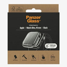 Заредете изображение във визуализатора на галерията – PanzerGlass Full Body case for Apple Watch Ultra 49mm - black
