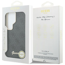 Заредете изображение във визуализатора на галерията – GUESS case for SAMSUNG S26 Ultra GUHMS26L5P4FWMSK (4G Script MagSafe) black
